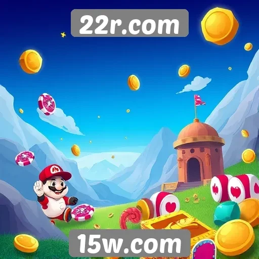 Análise da variedade de jogos disponíveis em 22r.com